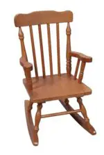 Children's Colonial Rocking Chair - Honey
