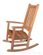 Teak Carolina Rocking Chair