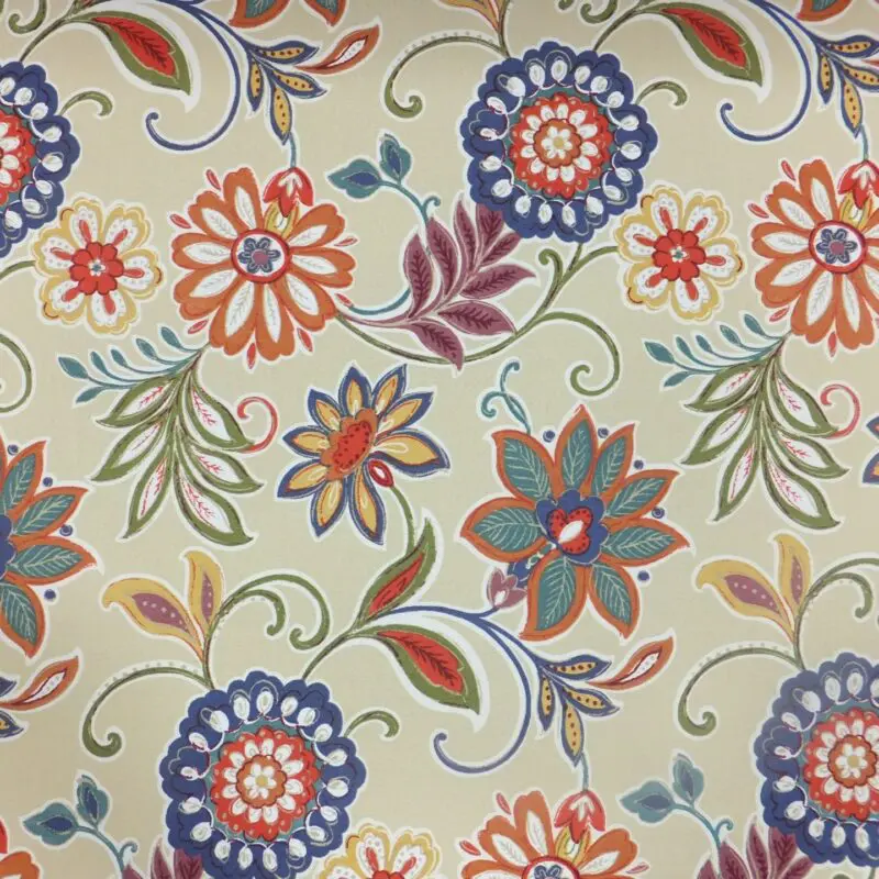 Rocking Chair Cushion Set - Pattern Fabrics-Flower Lines (0634)