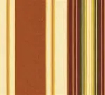 Deluxe Rocking Chair Cushion Set - Striped Fabrics-Chestnut Stripe (0283)