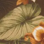 Rocking Chair Cushion Set - Pattern Fabrics-Chocolate Garden (0437)