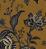 Rocking Chair Cushion Set - Pattern Fabrics-Coffee Beige Henna (0274)