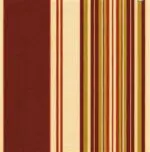 Deluxe Rocking Chair Cushion Set - Striped Fabrics-Fire Stripe (0290)