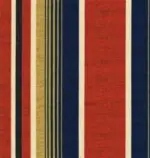 Deluxe Rocking Chair Cushion Set - Striped Fabrics-Independence Stripe (0477)