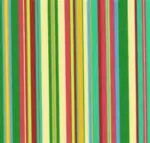 Deluxe Rocking Chair Cushion Set - Striped Fabrics-Kiwi Stripe (0103)