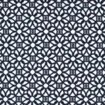 Sunbrella? Fabric Rocking Chair Cushion Set-Sunbrella Luxe Indigo (0506E)