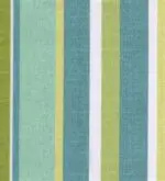 Deluxe Rocking Chair Cushion Set - Striped Fabrics-Modern Blue-Green (0544)