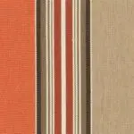 Sunbrella? Fabric Rocking Chair Cushion Set-Sunbrella Passage Poppy (0549C)