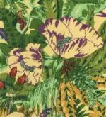 Rocking Chair Cushion Set - Pattern Fabrics-Purple Flower (062)