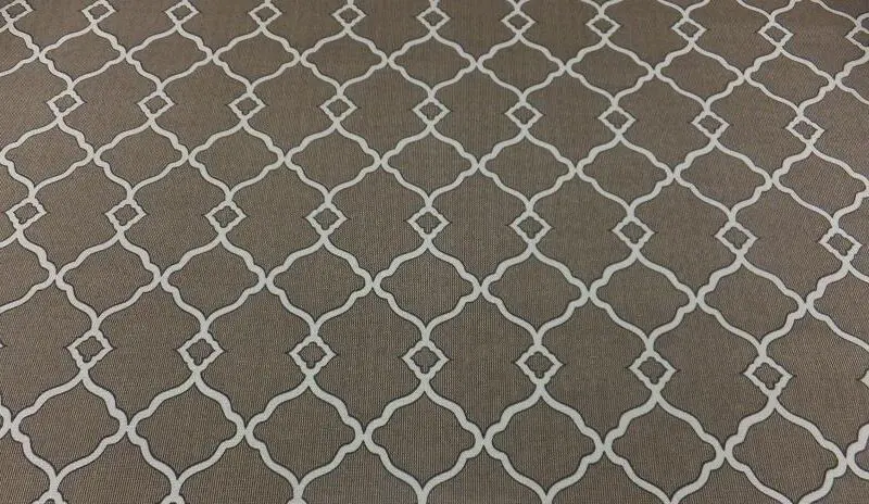 Rocking Chair Cushion Set - Pattern Fabrics-Retro in Brown (0566)