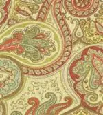 Rocking Chair Cushion Set - Pattern Fabrics-Warm Paisley (0299)