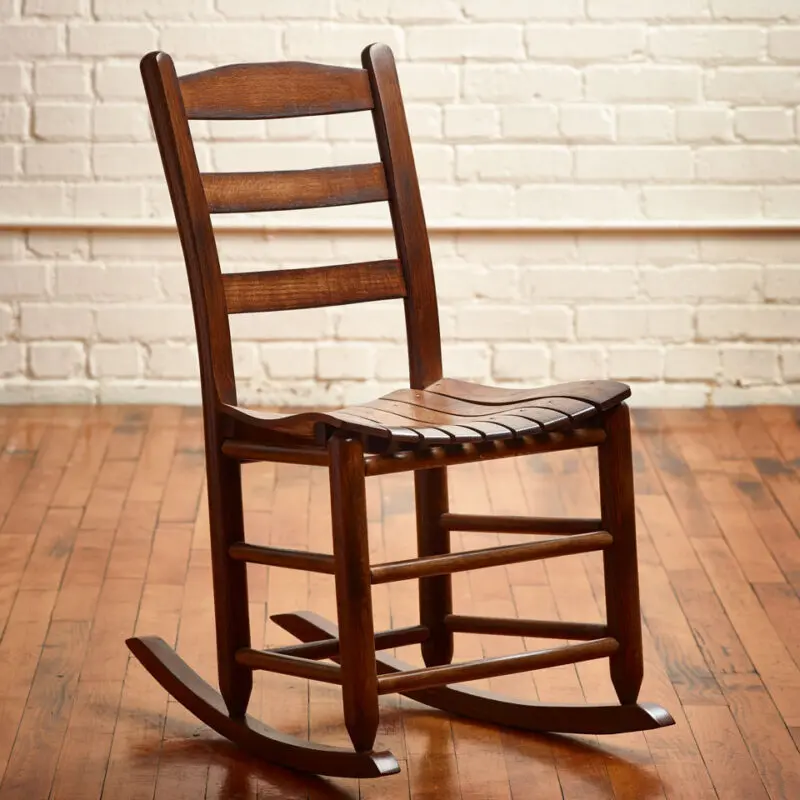 7 Aunt Annie Rocker - Harvest Oak