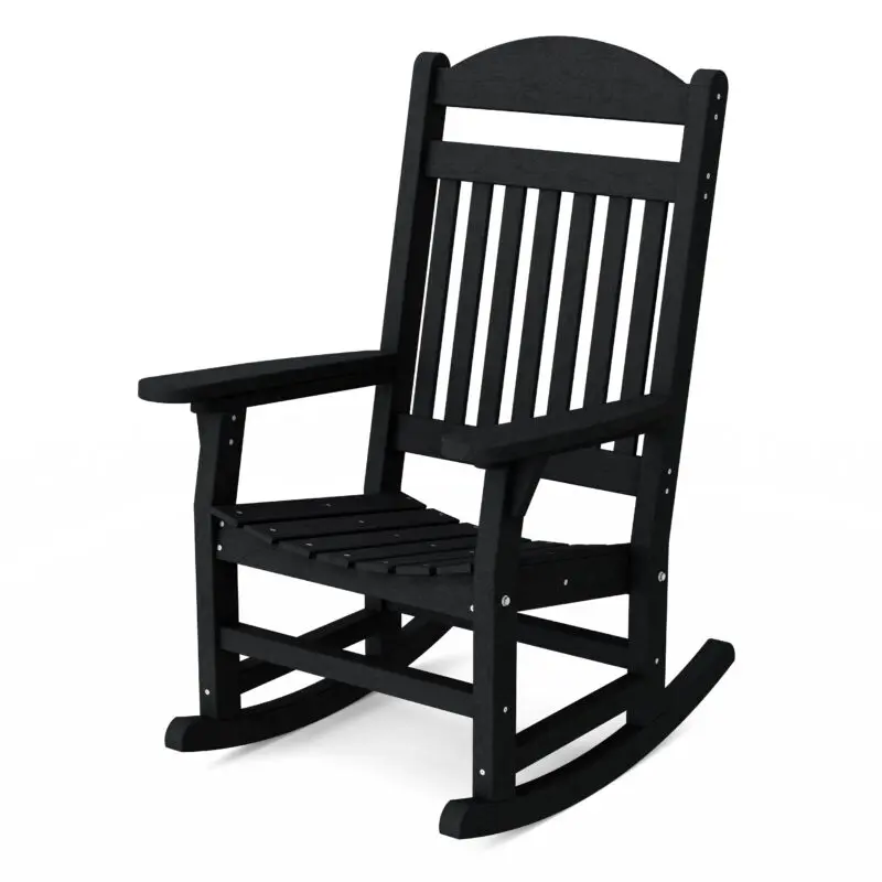 LCC-101-BLACK-C1 rocking chair for comfortable outdoor relaxation
