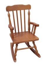 Children's Colonial Rocking Chair - Honey