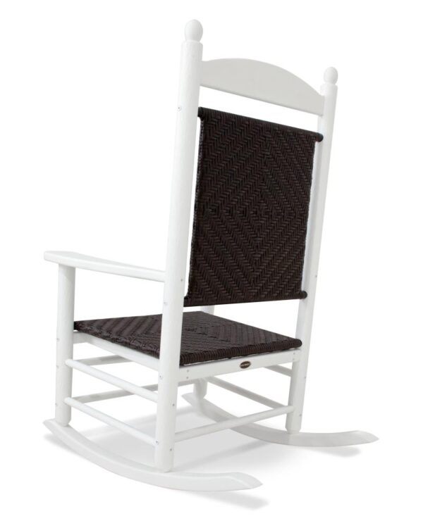 POLYWOOD® Woven Jefferson Rocking Chair-2347