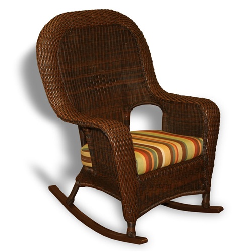 Lexington Wicker Rocking Chair 3-Piece Set