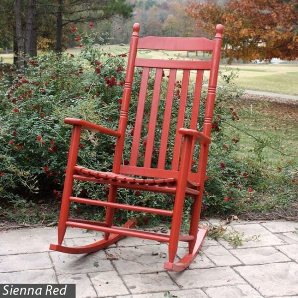 Country Style Slat Back Rocking Chair-720