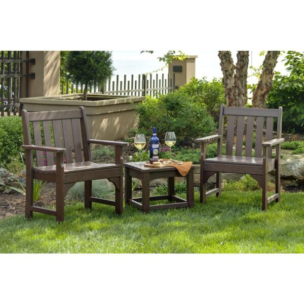 POLYWOOD® Vineyard 3-Piece Garden Chair Set-1374