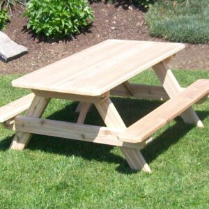 Kid's Cedar Table (22" Wide)-0