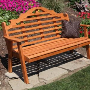 Marlboro Garden Bench - Cedar-0