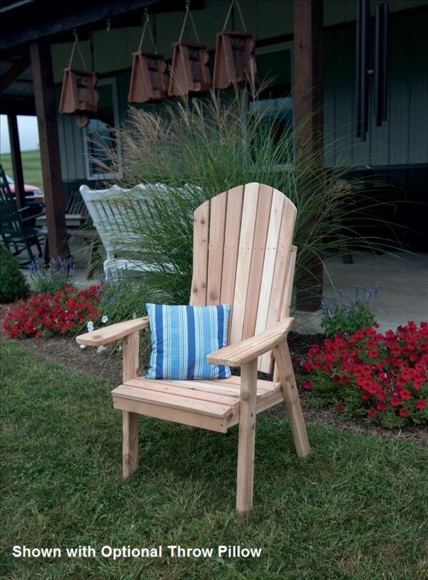 Upright Adirondack Chair - Cedar-0