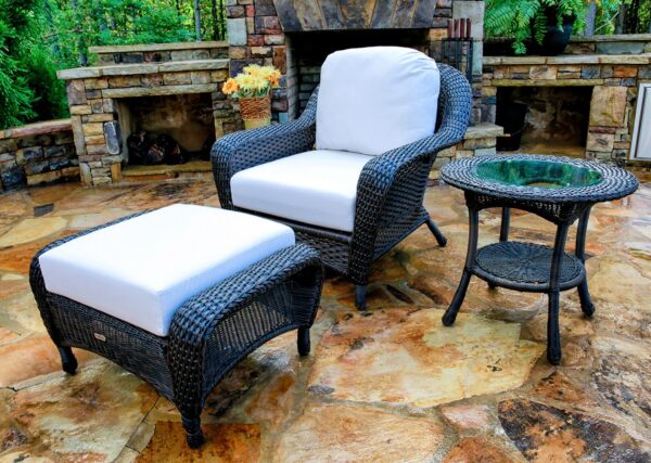 Lexington Chair, Ottoman, & Side Table-0