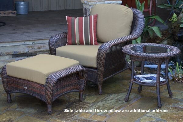 Lexington Chair & Ottoman Bundle-1120