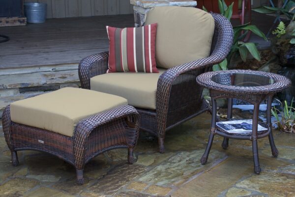 Lexington Chair, Ottoman, & Side Table-1150