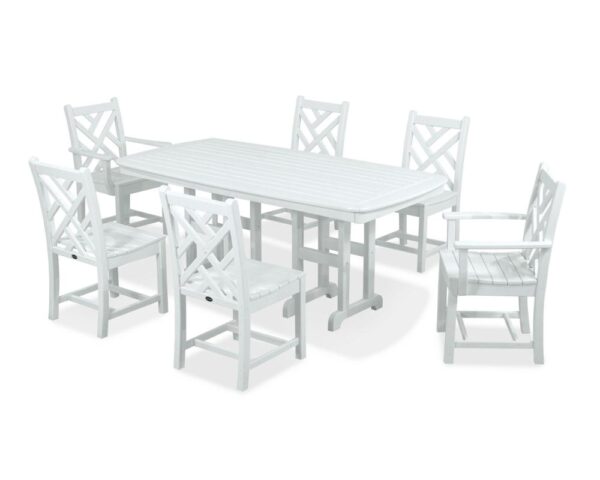 POLYWOOD® Chippendale 7-Piece Dining Set-2295