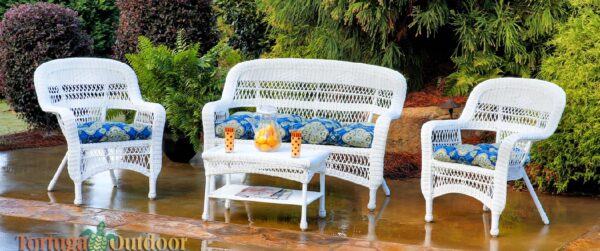 Portside 4 Piece Outdoor Seating Set-1200