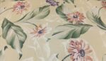 Custom Rocking Chair Cushion Set - Pattern Fabrics-Beige Blooms (090)