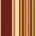 Deluxe Rocking Chair Cushion Set - Striped Fabrics-Fire Stripe (0290)