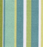 Deluxe Rocking Chair Cushion Set - Striped Fabrics-Modern Blue-Green (0544)