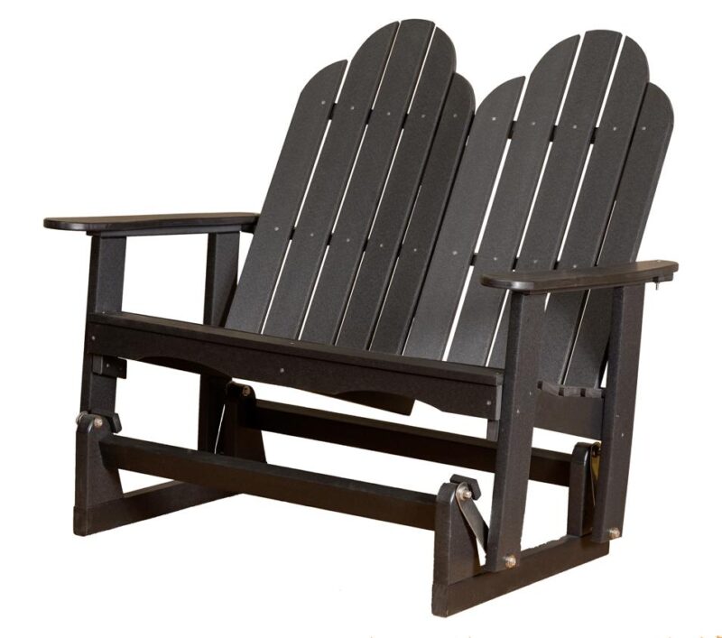Classic Adirondack Glider Classic Adirondack Glider smooth gliding chair for patio relaxation - premium home furnishing