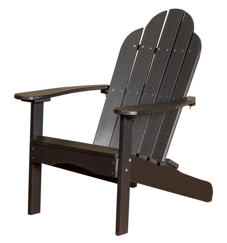 Classic Adirondack sturdy dining or accent chair furniture - premium home furnishing