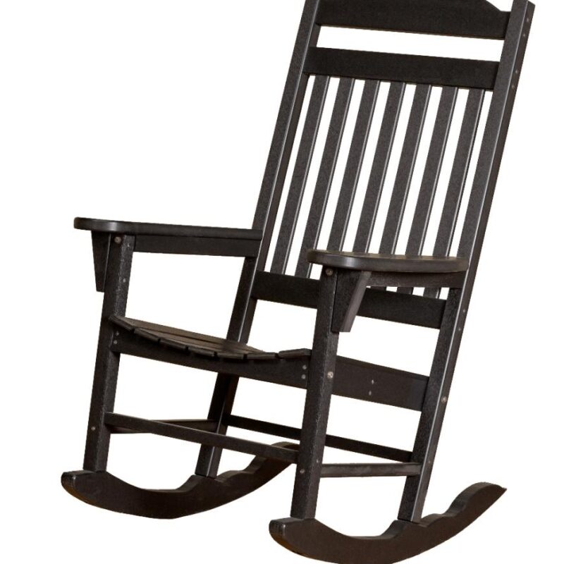 Heritage Traditional Outdoor Rocking sturdy dining or accent chair furniture - premium home furnishing