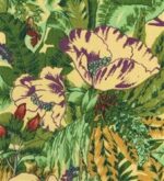 Rocking Chair Cushion Set - Pattern Fabrics-Purple Flower (062)