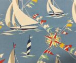 Rocking Chair Cushion Set - Pattern Fabrics-Sailor's Dream (0537)