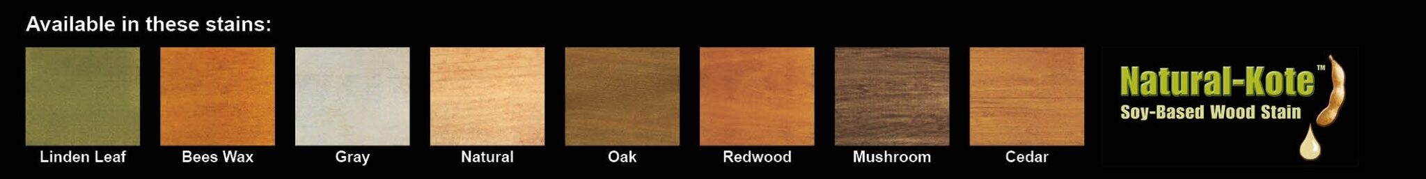 Cedar Swatch - The Rocking Chair Company