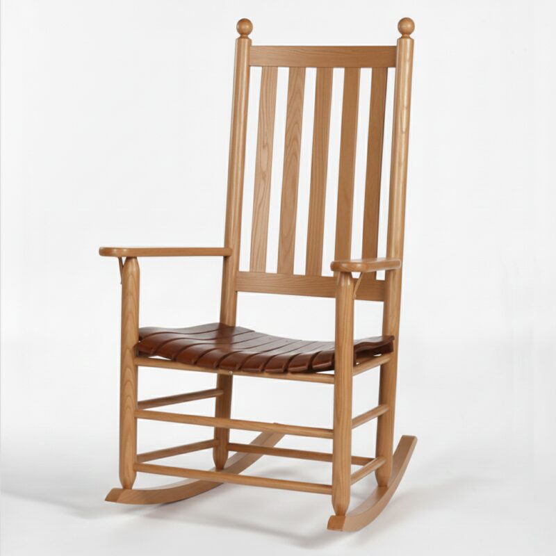 430-Classic-Rocker-Natural rocking chair with premium comfort design