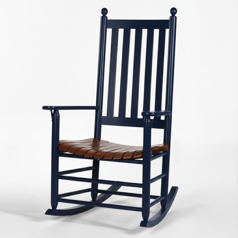 430-Classic-Rocker-Navy rocking chair for comfortable outdoor relaxation