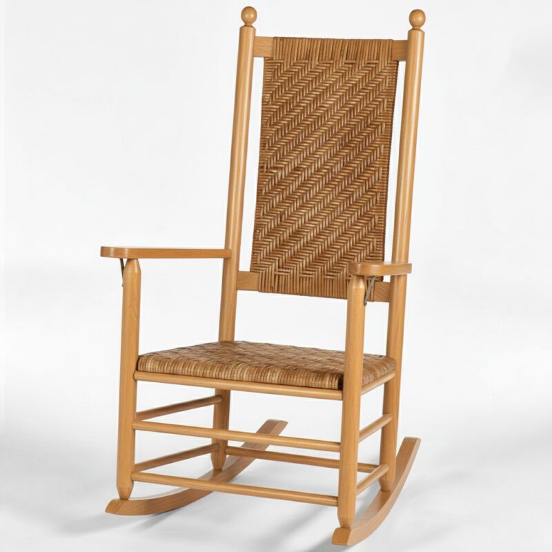 490-Rocker-natural rocking chair with premium comfort design