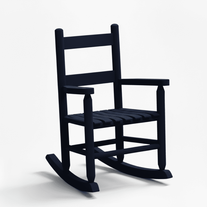 50-KidsRocker-navy rocking chair for comfortable outdoor relaxation