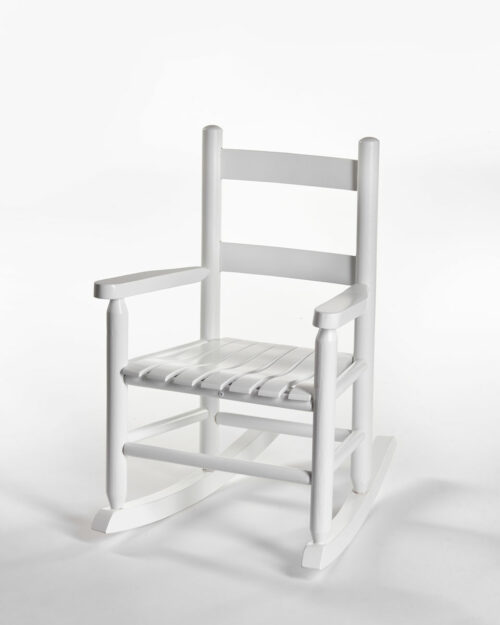 51 Emilie Child Rocker - White