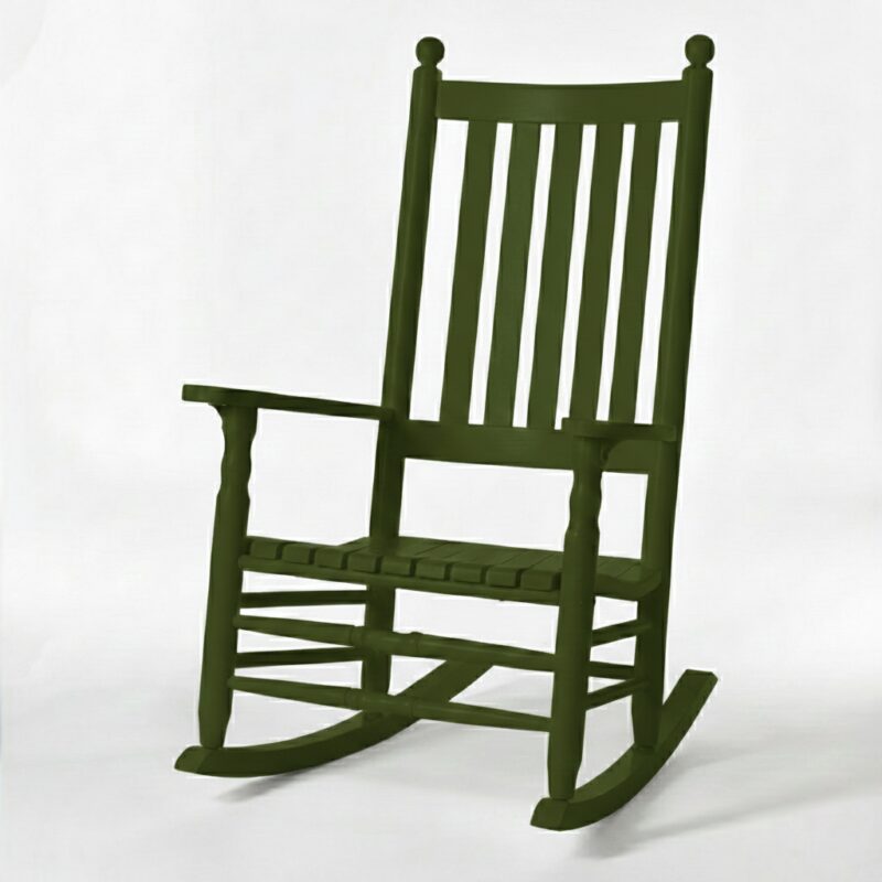 900-Carolina-Rocker-hunter-green rocking chair with premium comfort design