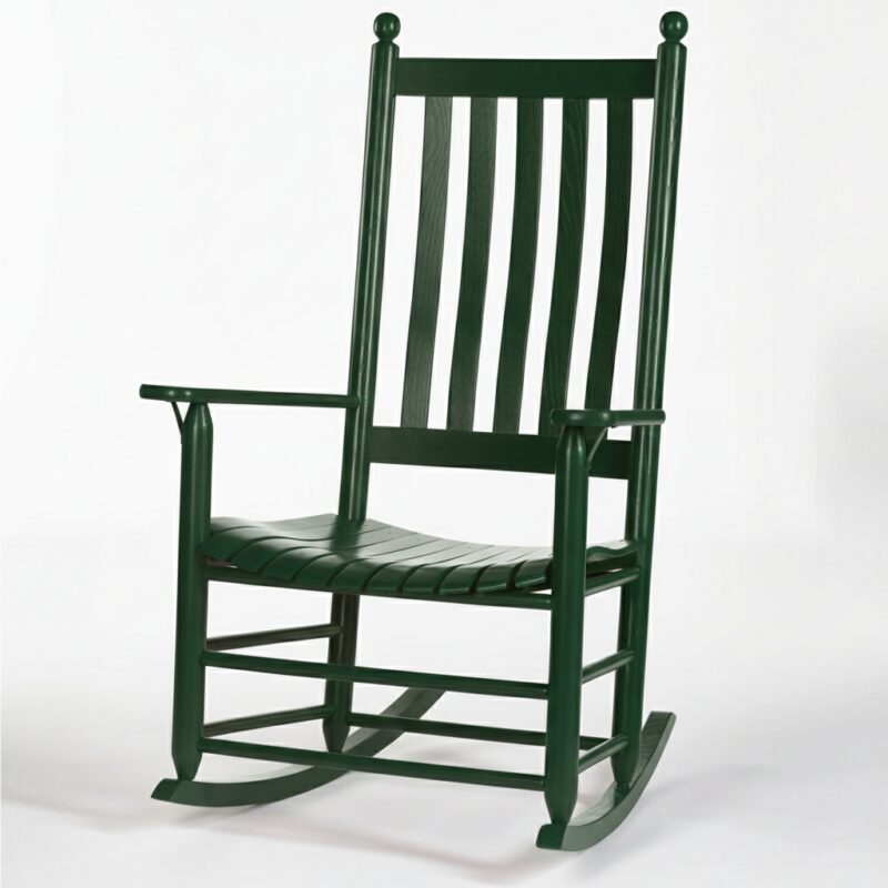970-Plantation-Rocker-Hunter-Green rocking chair with premium comfort design