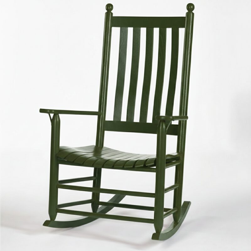 970-Plantation-Rocker-ne-green rocking chair with premium comfort design
