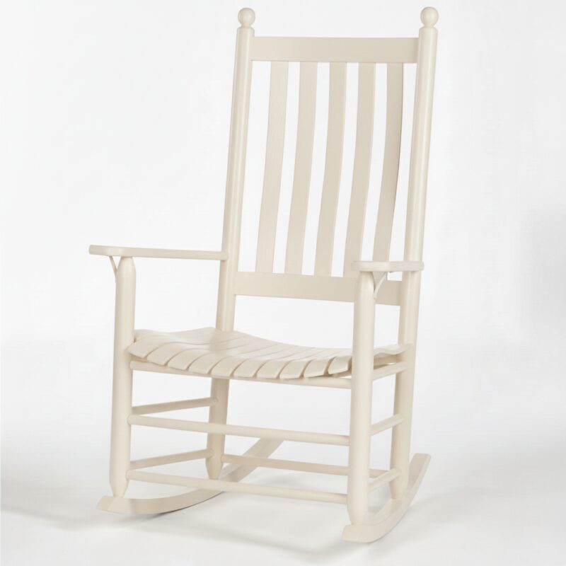 970-Plantation-Rocker-white rocking chair with premium comfort design