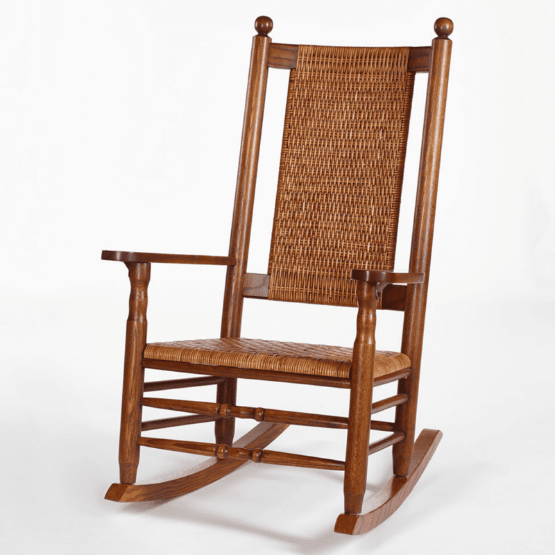 Kennedy-Rocker-Cherry rocking chair with premium comfort design