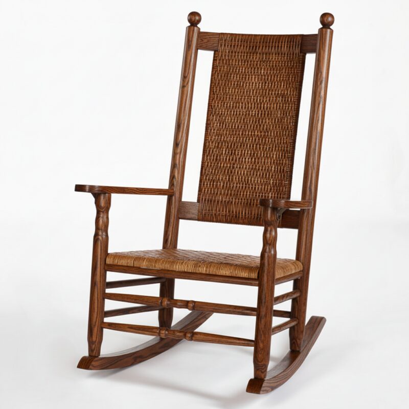 Kennedy-Rocker-Harvest-Oak rocking chair with premium comfort design
